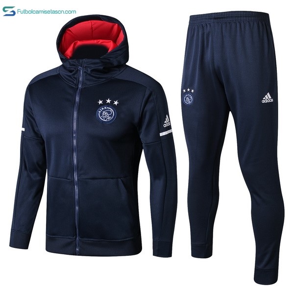 Chaqueta Ajax 2017/18 Azul Rojo